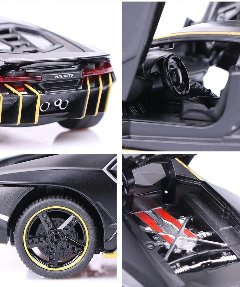 LP770-4: Lamborghini Unleash the Power, Sports Car Simulation Model