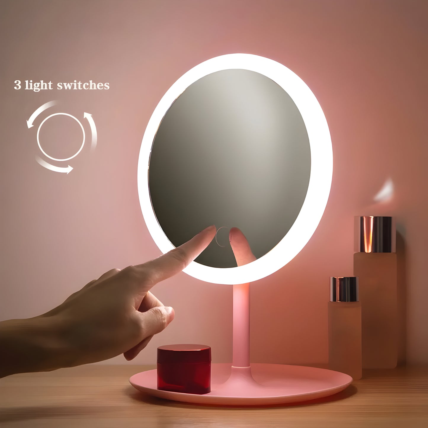 Touchscreen_LED_Makeup_Mirror