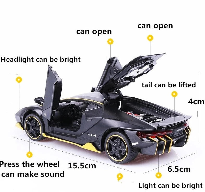 LP770-4: Lamborghini Unleash the Power, Sports Car Simulation Model