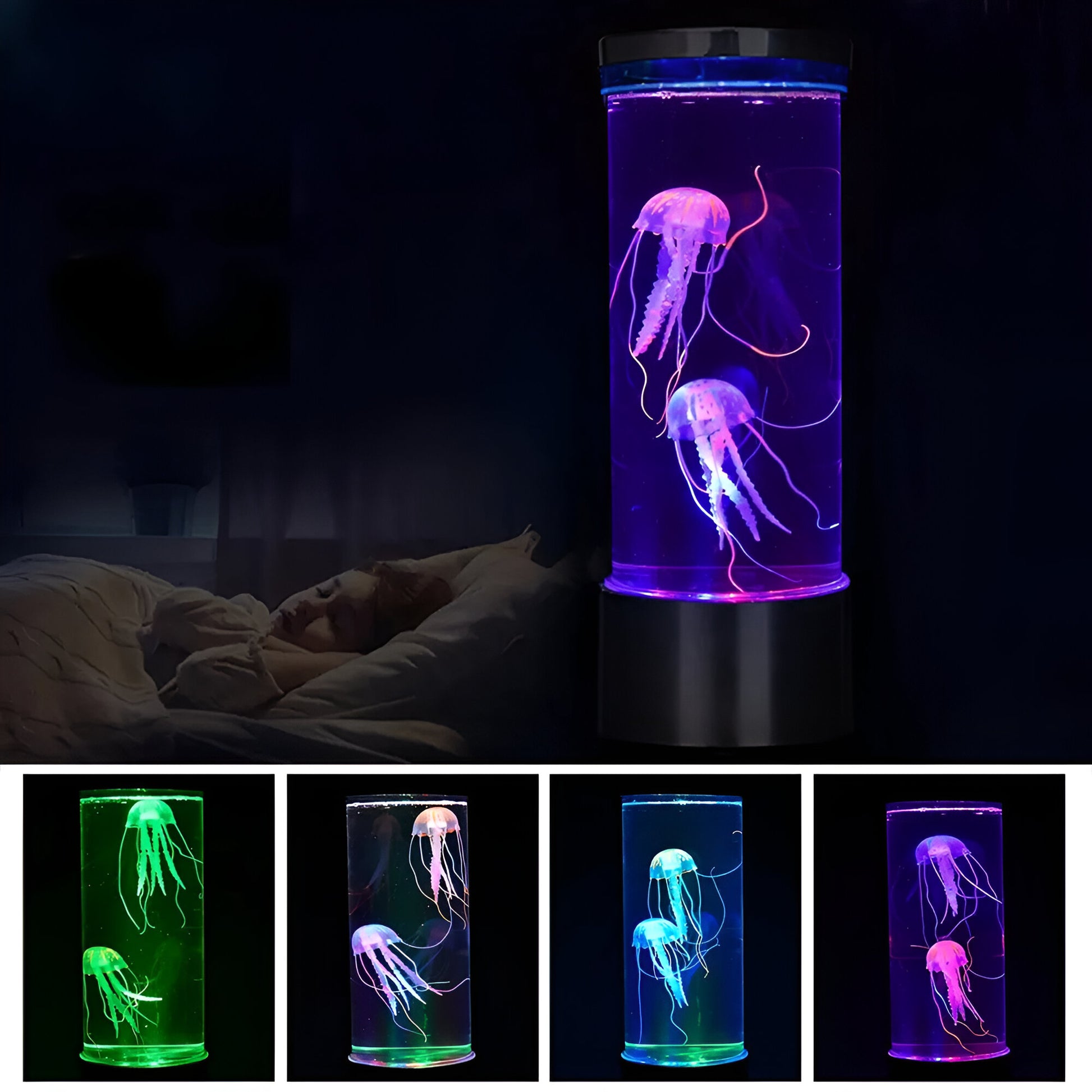 Colour Changing Jellyfish Lamp