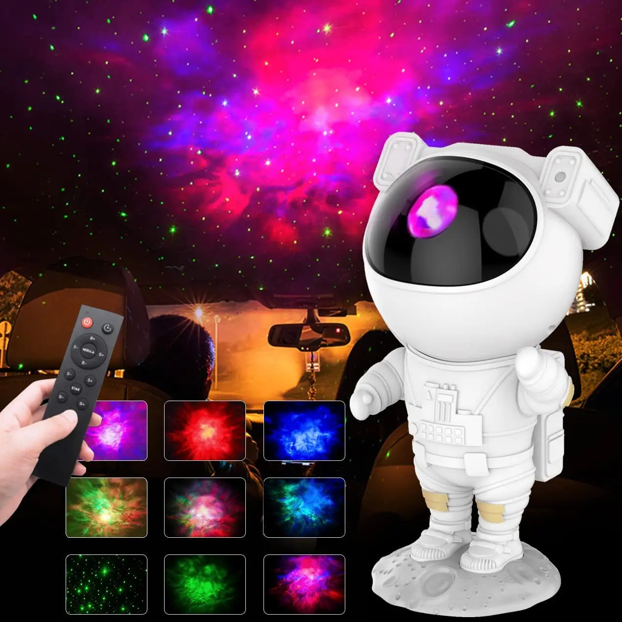 Astronaut Star Night Light Lamp Projector