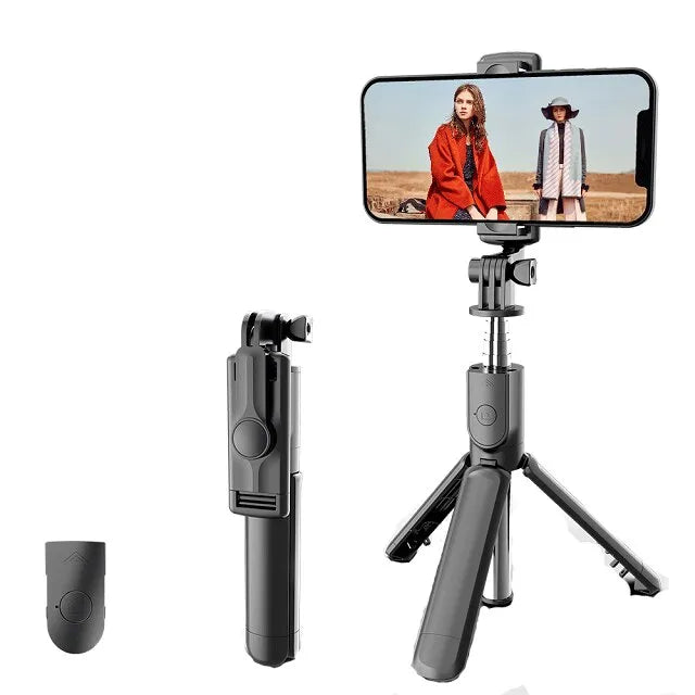 44248089133297Pro Capture Selfie Stick Tripod: Bluetooth, Remote, Fill Light