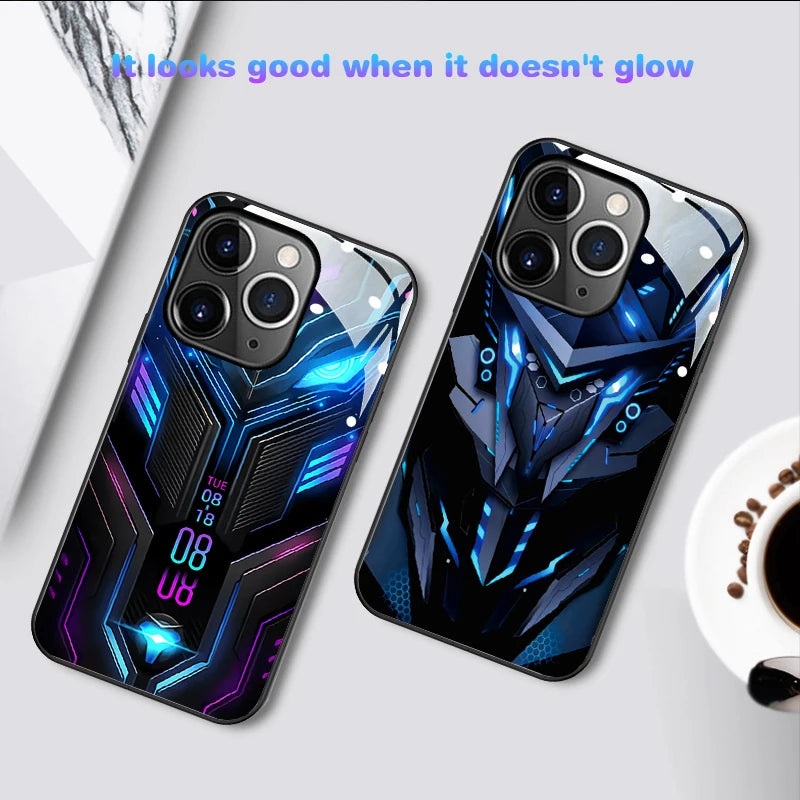 Luxury Colorful LED Light-Up Phone Case