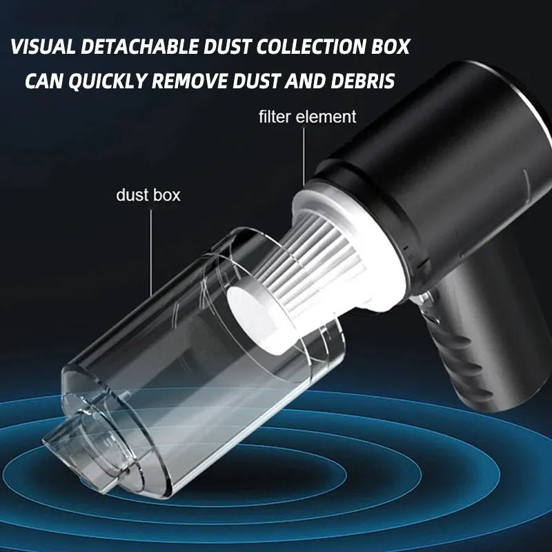 Wireless Vacuum Cleaner - Home and Car Cleaning