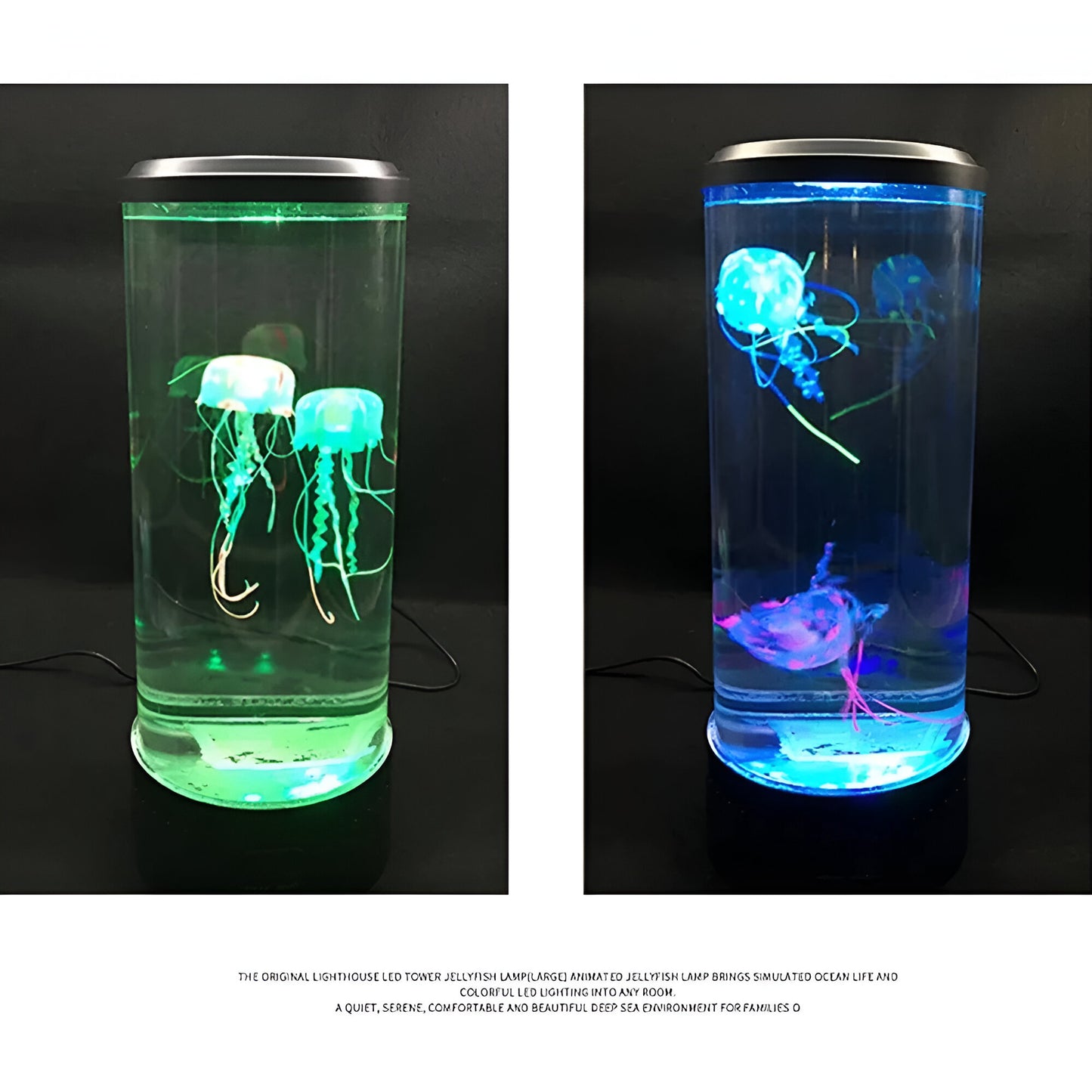 Colour Changing Jellyfish Lamp