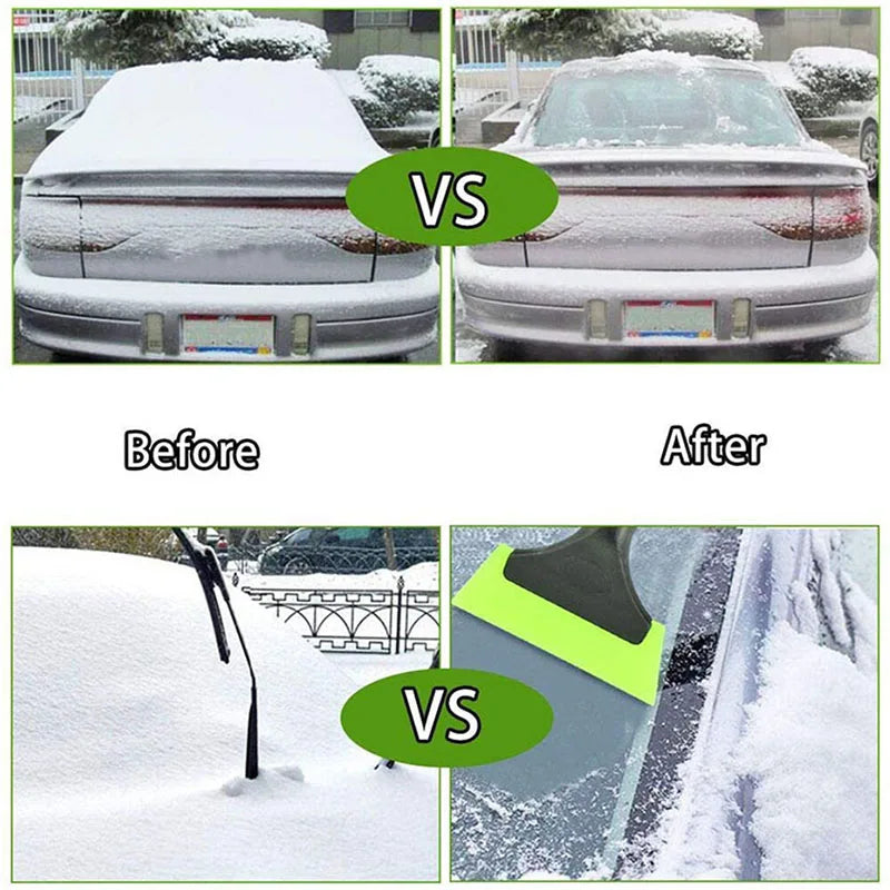 Silicone Car Squeegee: Window Wiper and Snow Scraper