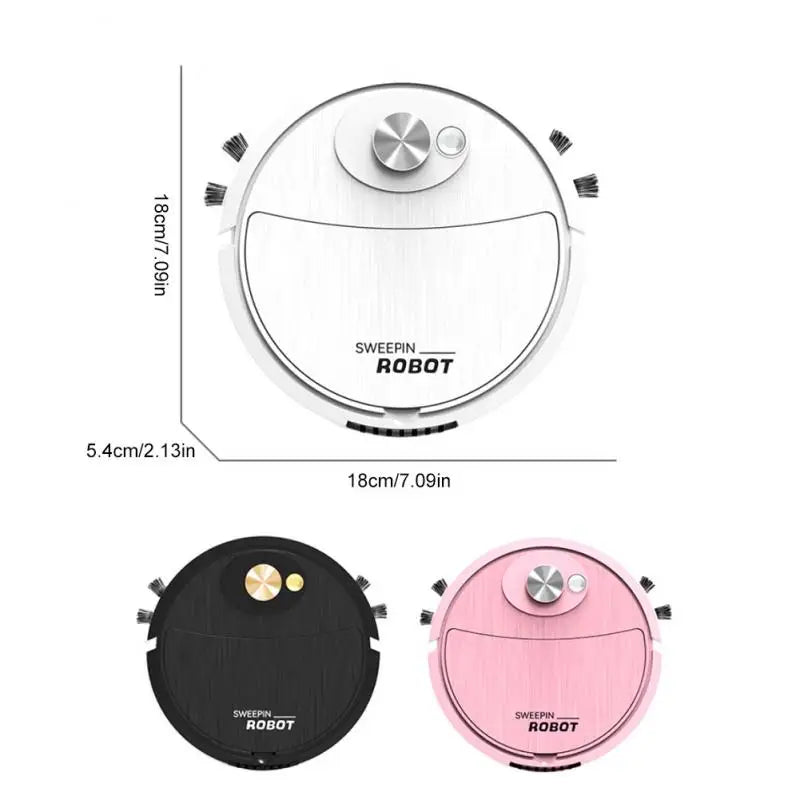 Intelligent 3-in-1 Robotic Vacuum Cleaner