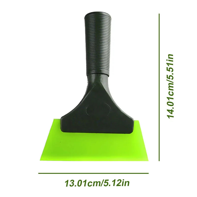 Silicone Car Green Squeegee: Window Wiper and Snow Scraper