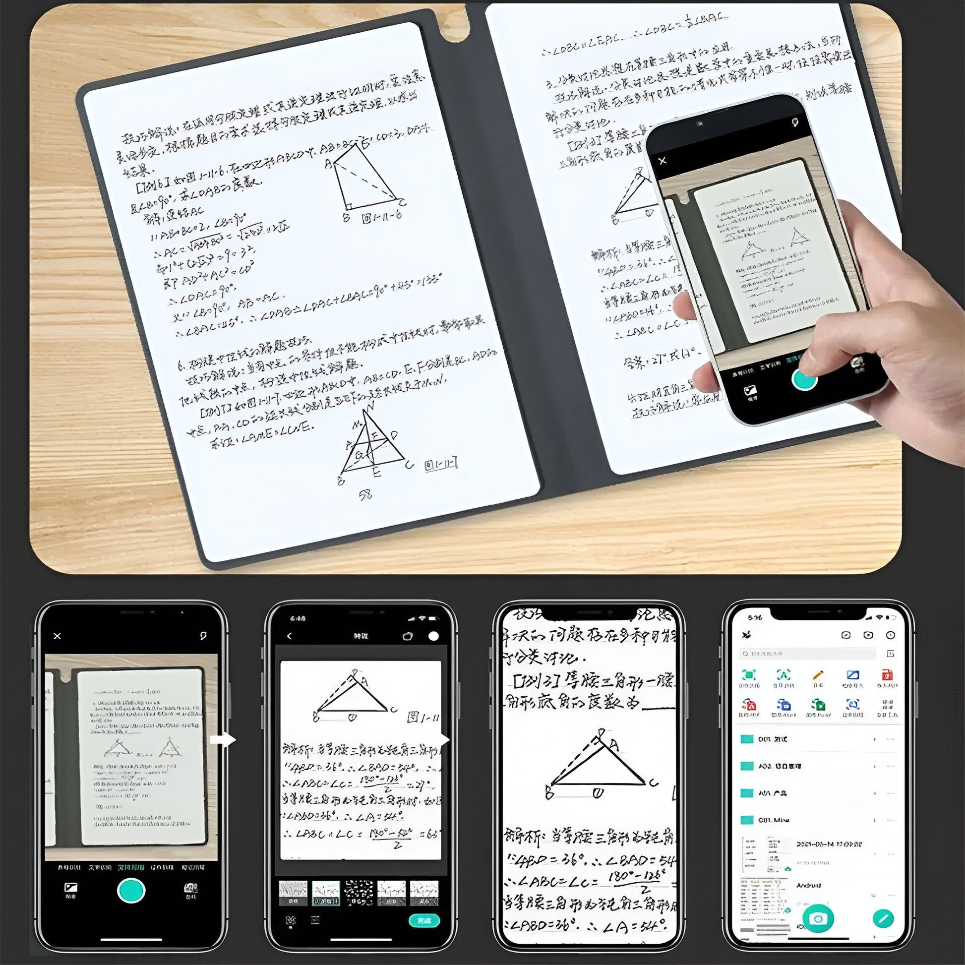 A5 Whiteboard Notebook: Wipeable & Reusable Weekly Planner