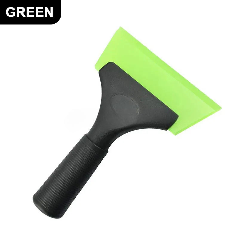 Silicone Car Green Squeegee: Window Wiper and Snow Scraper