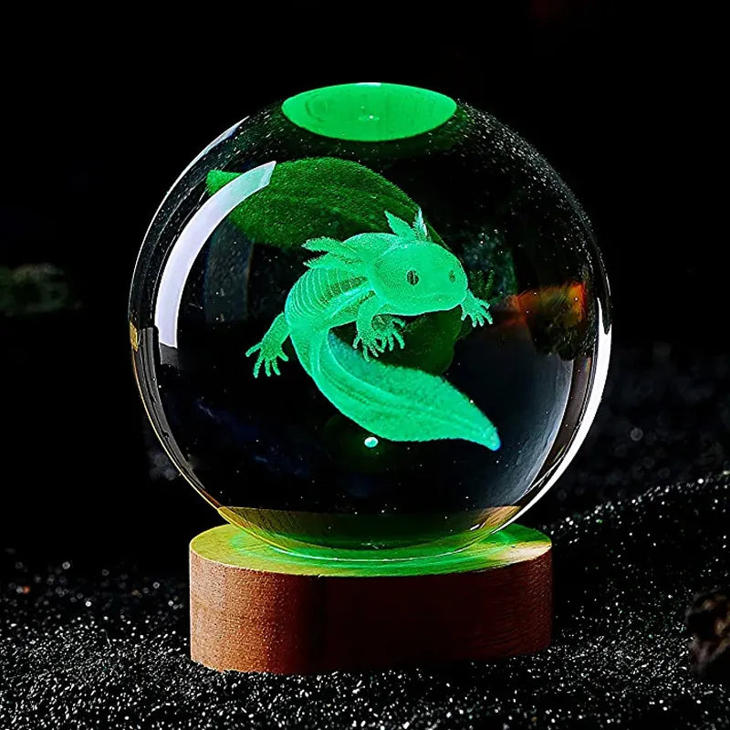 Glowing Fish Crystal Ball Night Light