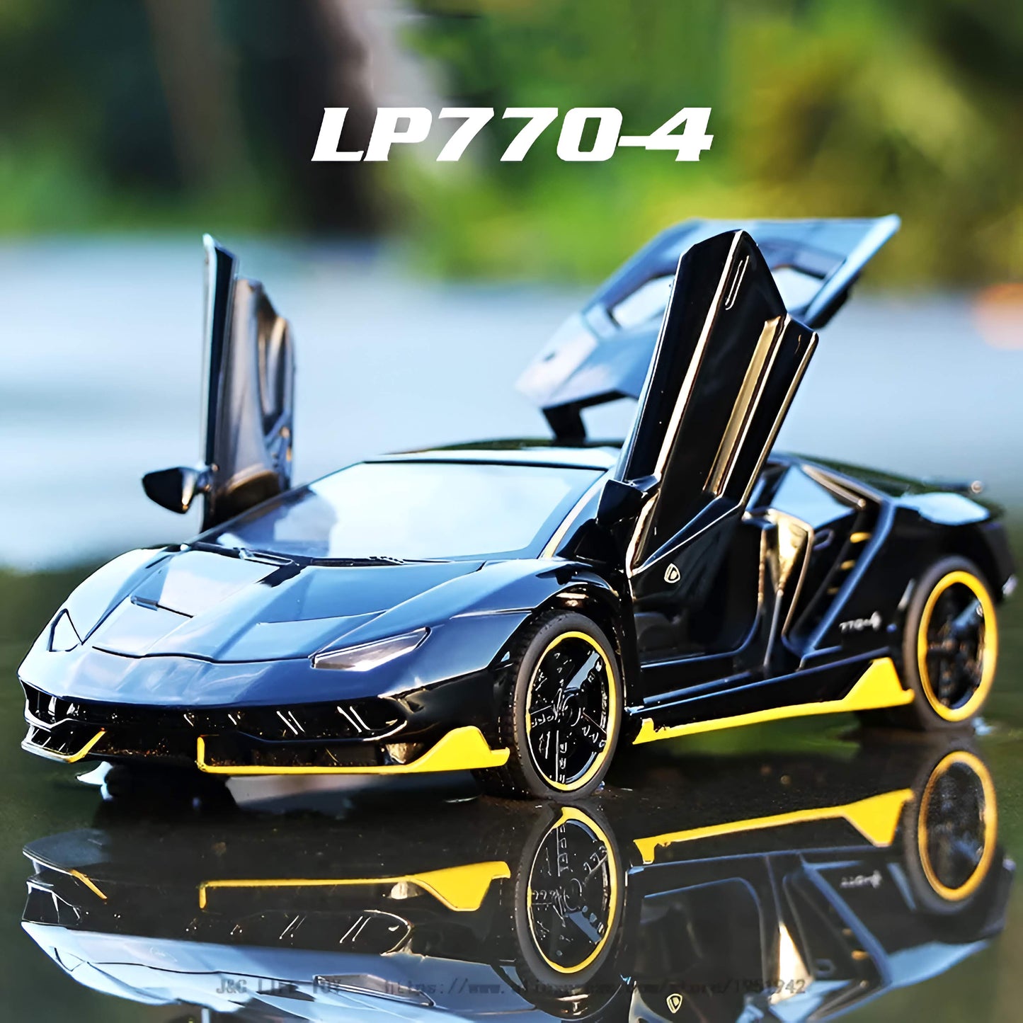 LP770-4: Lamborghini Unleash the Power, Sports Car Simulation Model