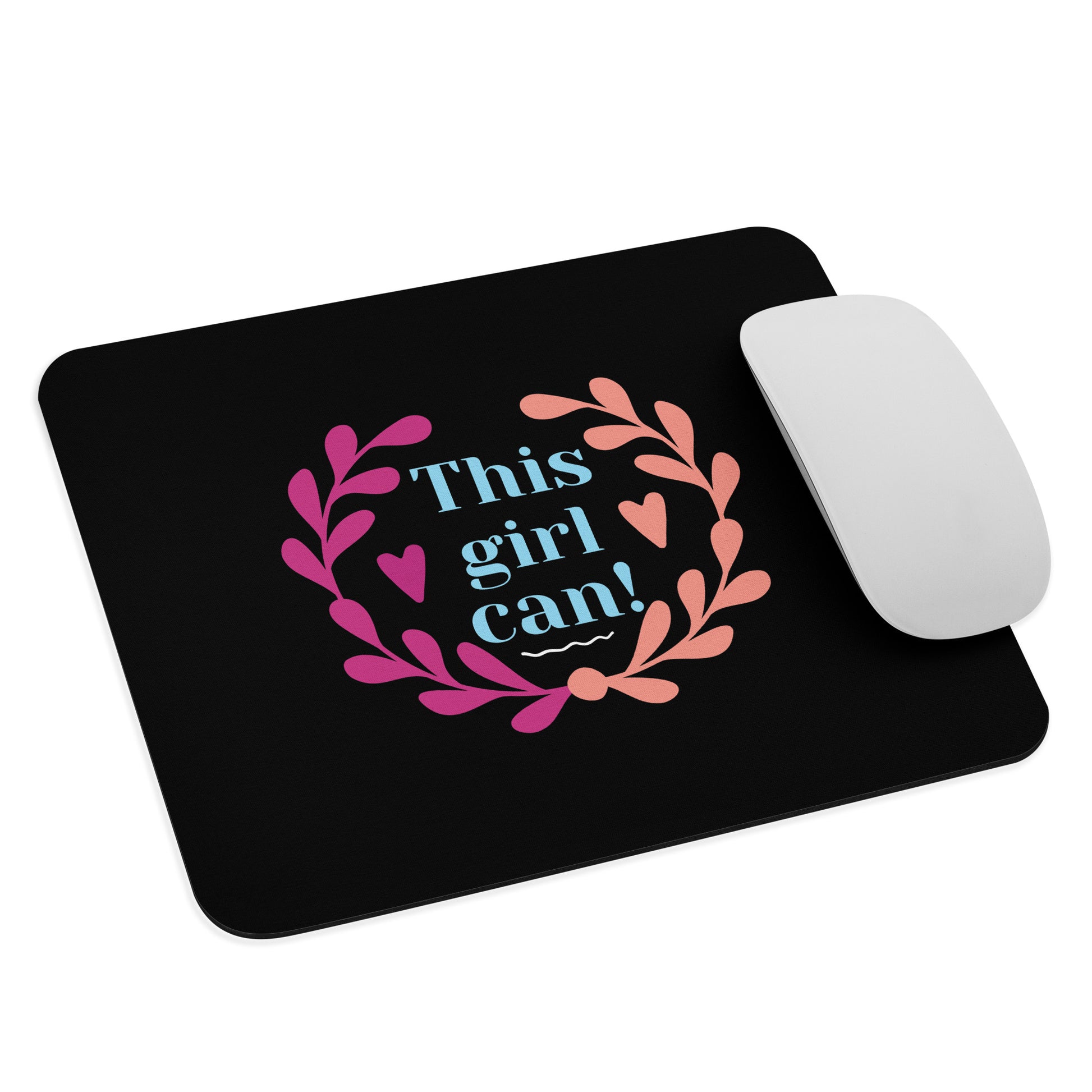 Pink Mouse Pad