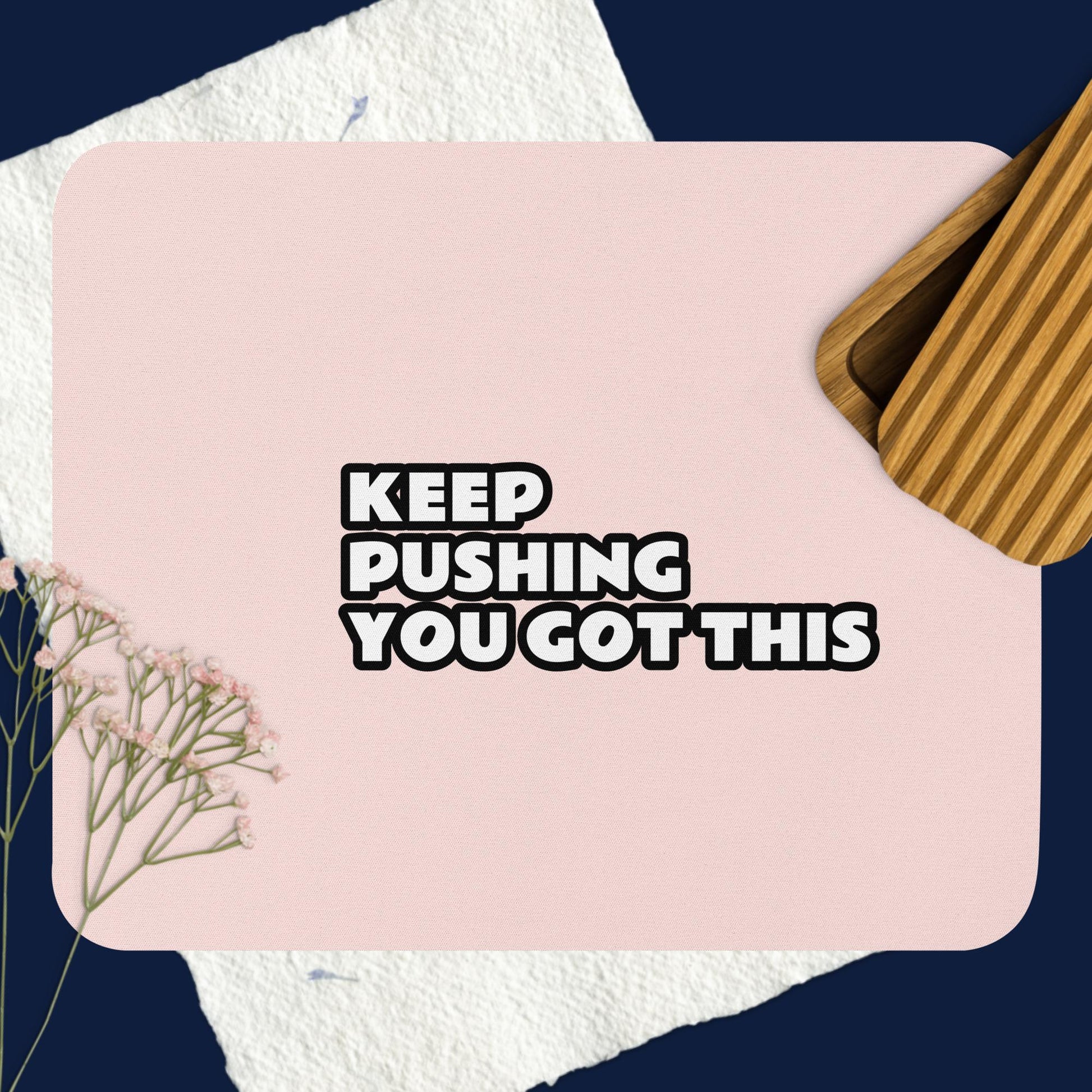 Sweet Success Pink Mouse Pad 