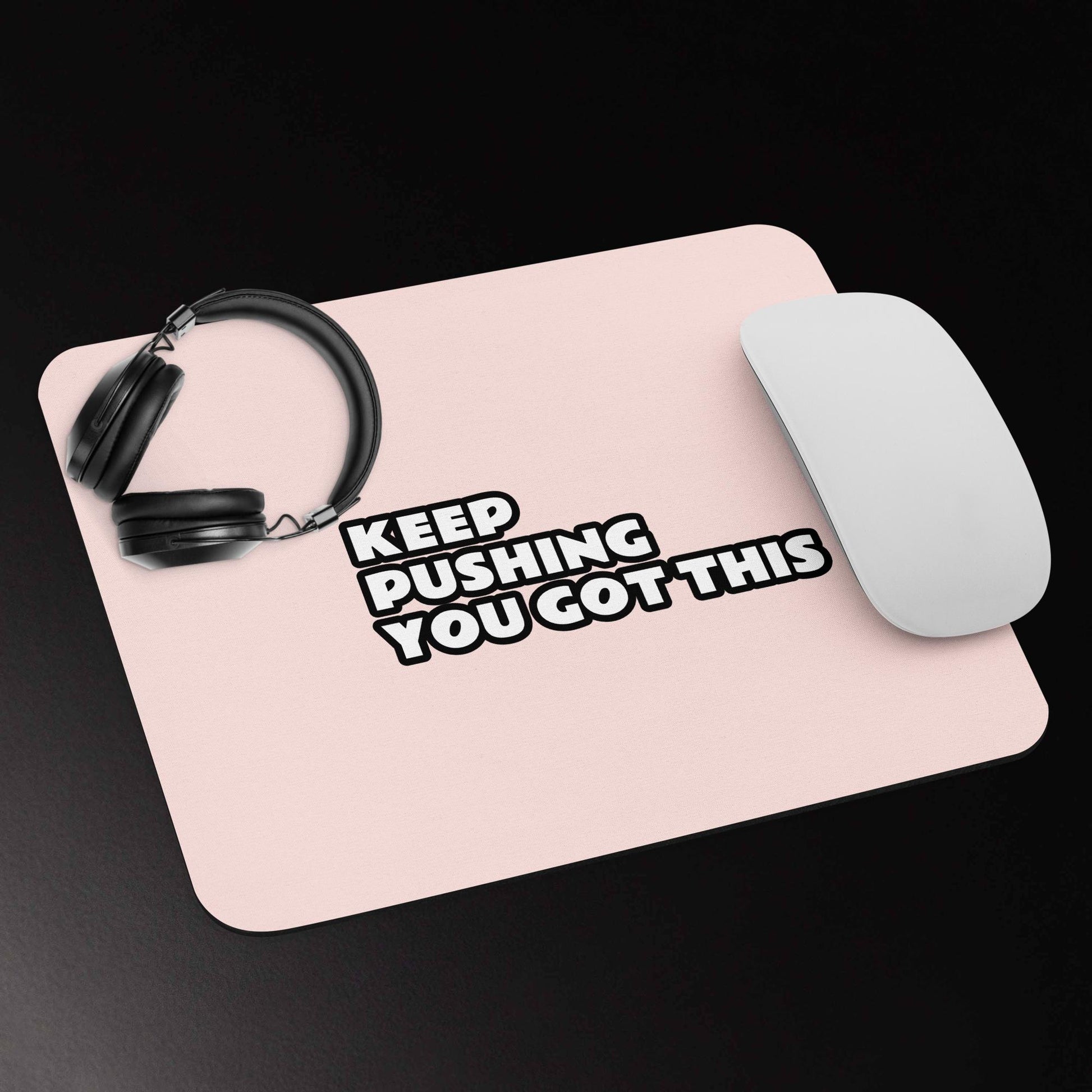 Pink Mouse Pad 