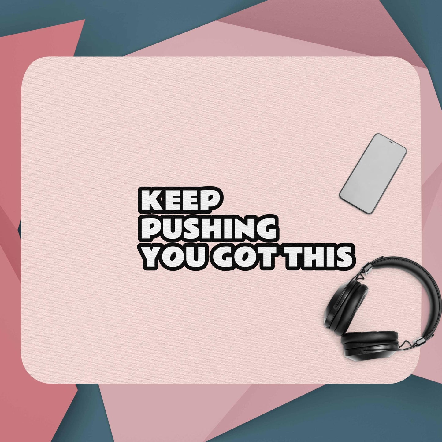 Pink Mouse Pad 