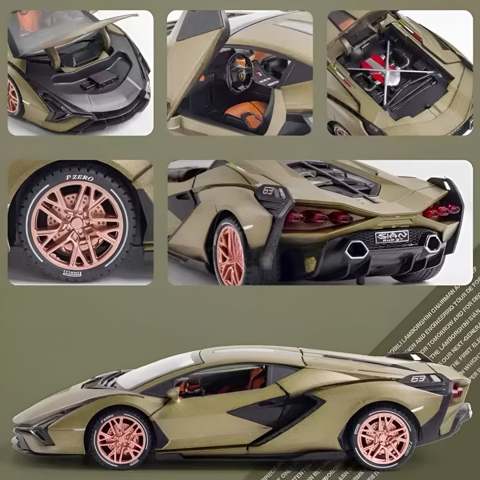 Lamborghini Toy Car Model