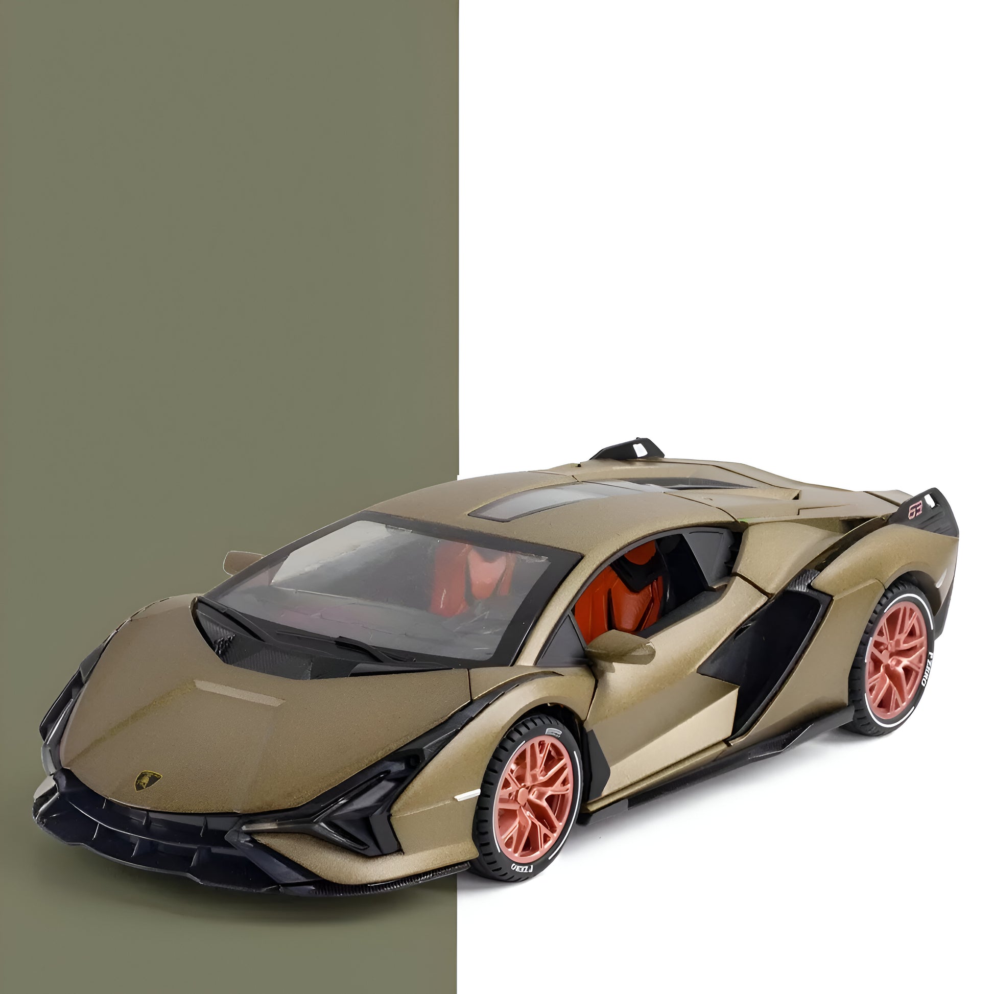 Lamborghini Sian FKP37: Realistic Diecast Car Model