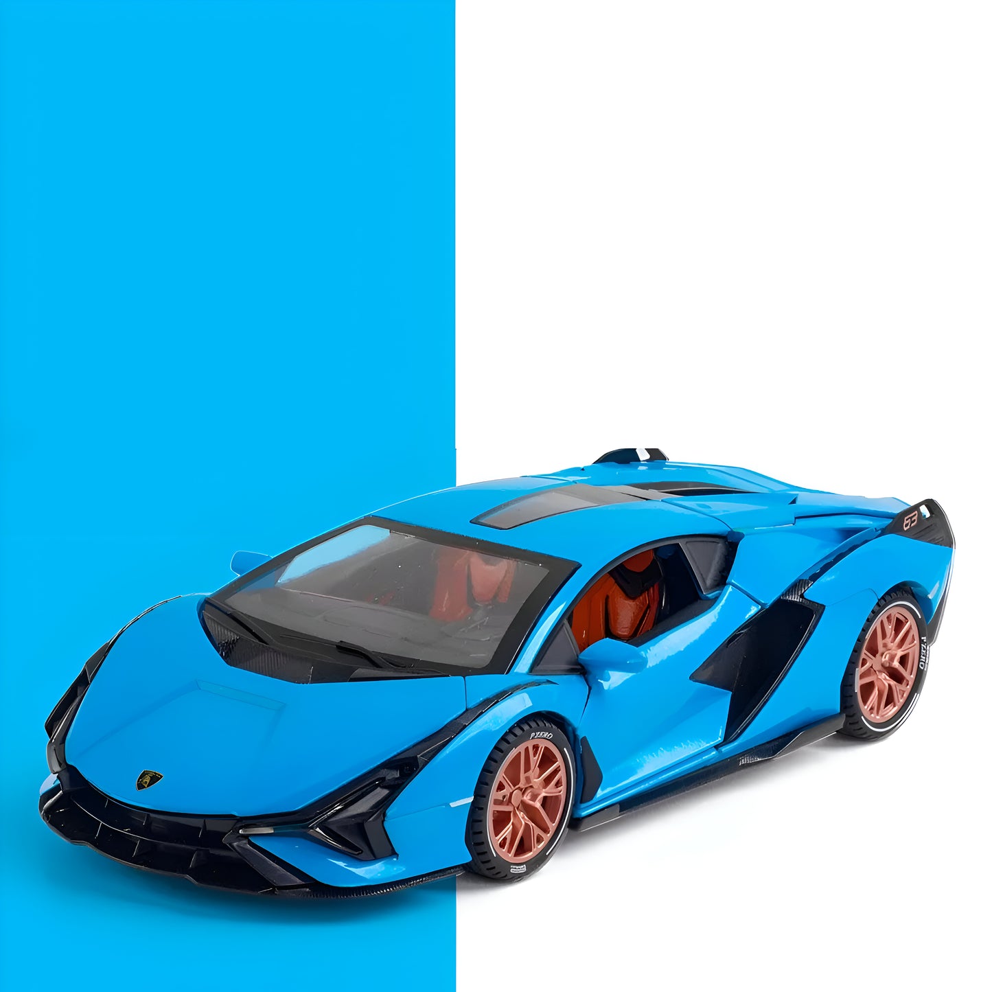 Lamborghini Sian FKP37: Realistic Diecast Car Model