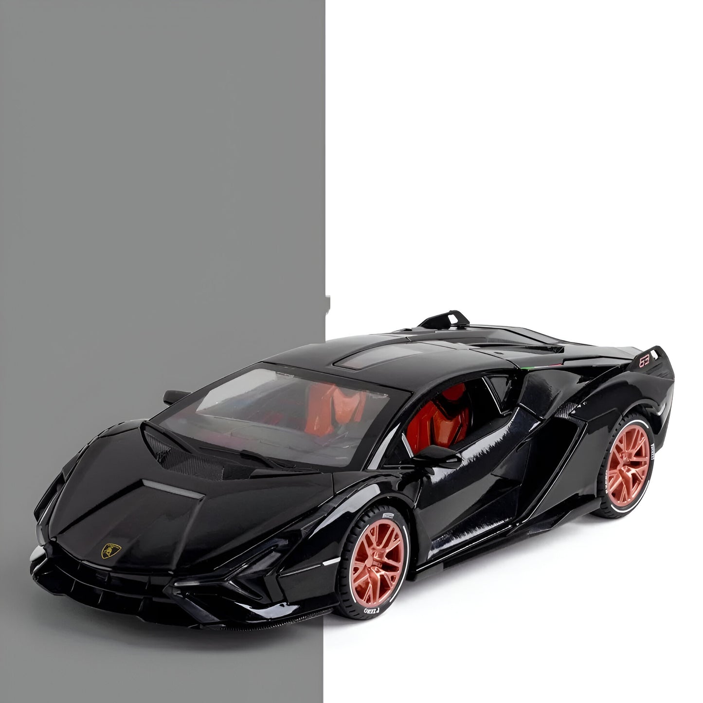 Lamborghini Black Toy Car Model