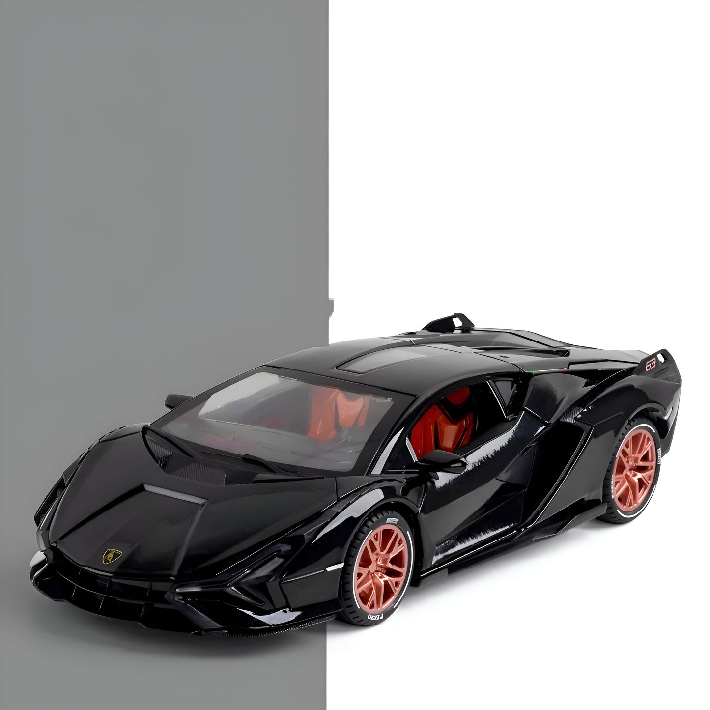 Lamborghini Sian FKP37: Realistic Diecast Car Model