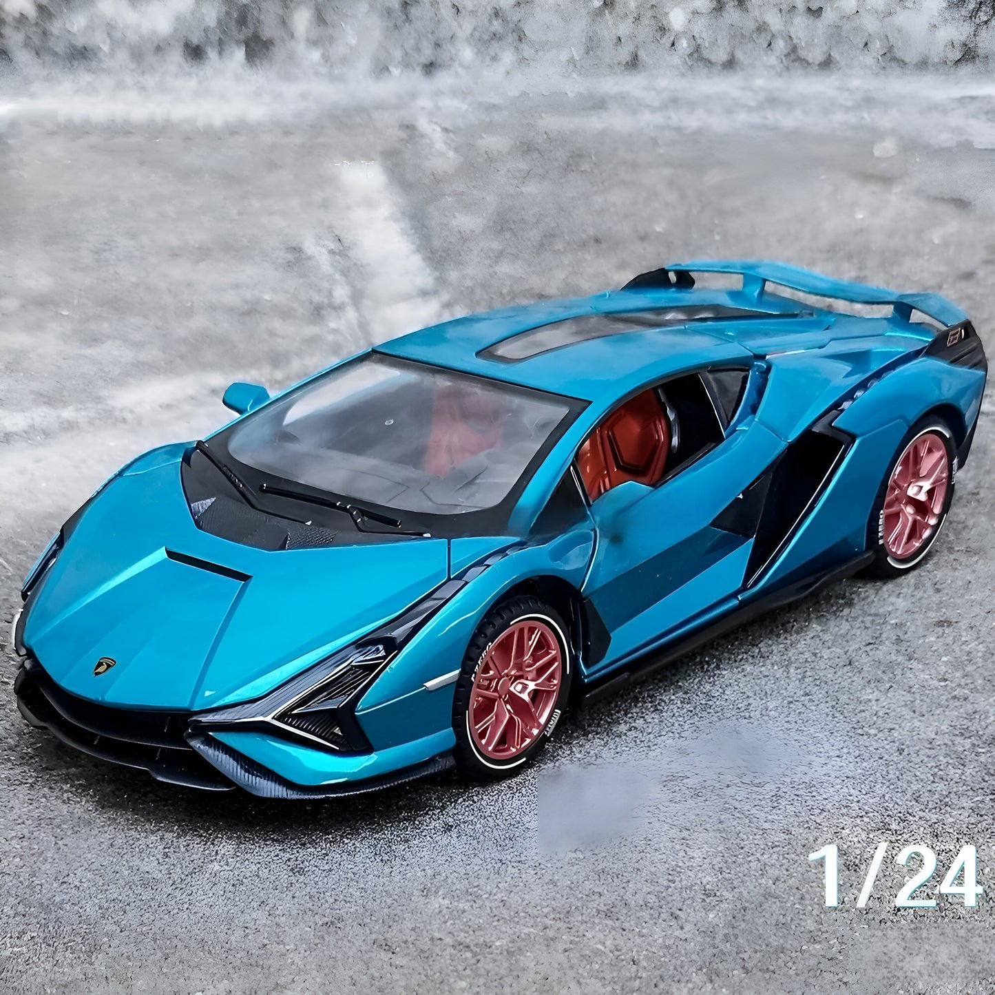 Lamborghini Sian FKP37: Realistic Diecast Car Model